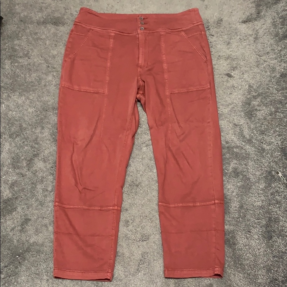 Anthropologie rust chinos